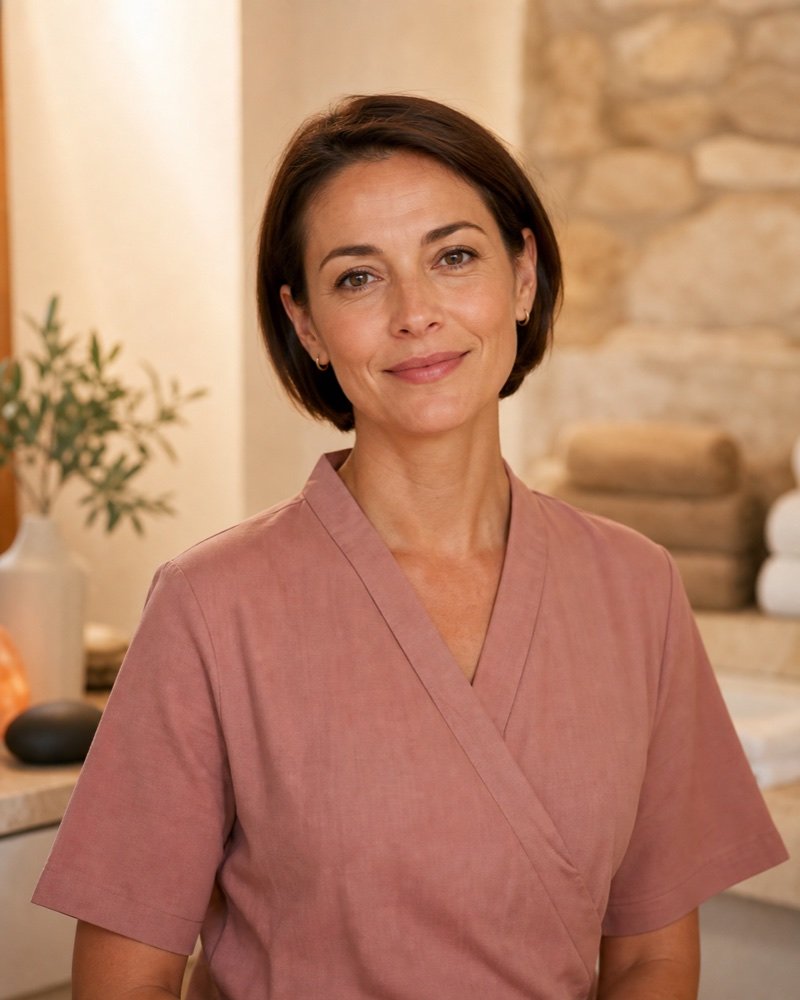 Portrait of candy, Swedish · Hot Stone therapist